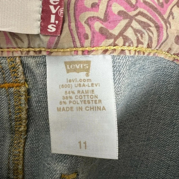 Vintage Levi’s Slouch Skirt Junior Size 11 - Picture 6 of 6